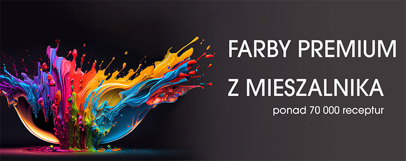 Farby z mieszalnika