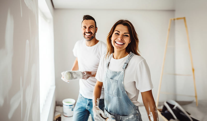 Rodzaje farb do ścian w ofercie STYLINE